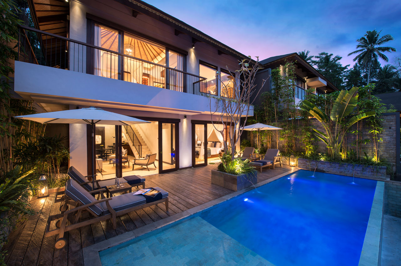 2 bedroom pool villa